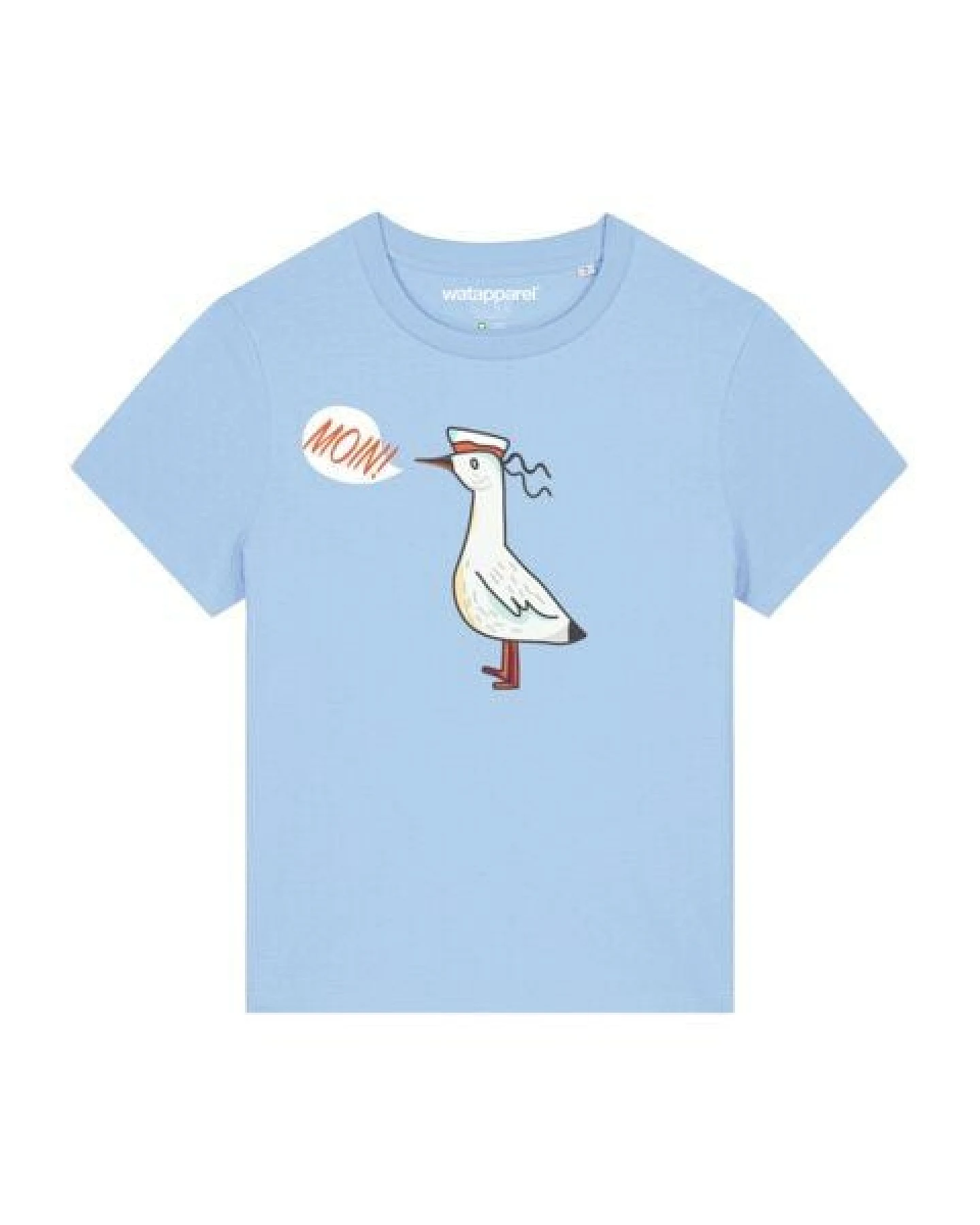 watapparel T-Shirt Frauen Moin Seagull – Ansicht 2