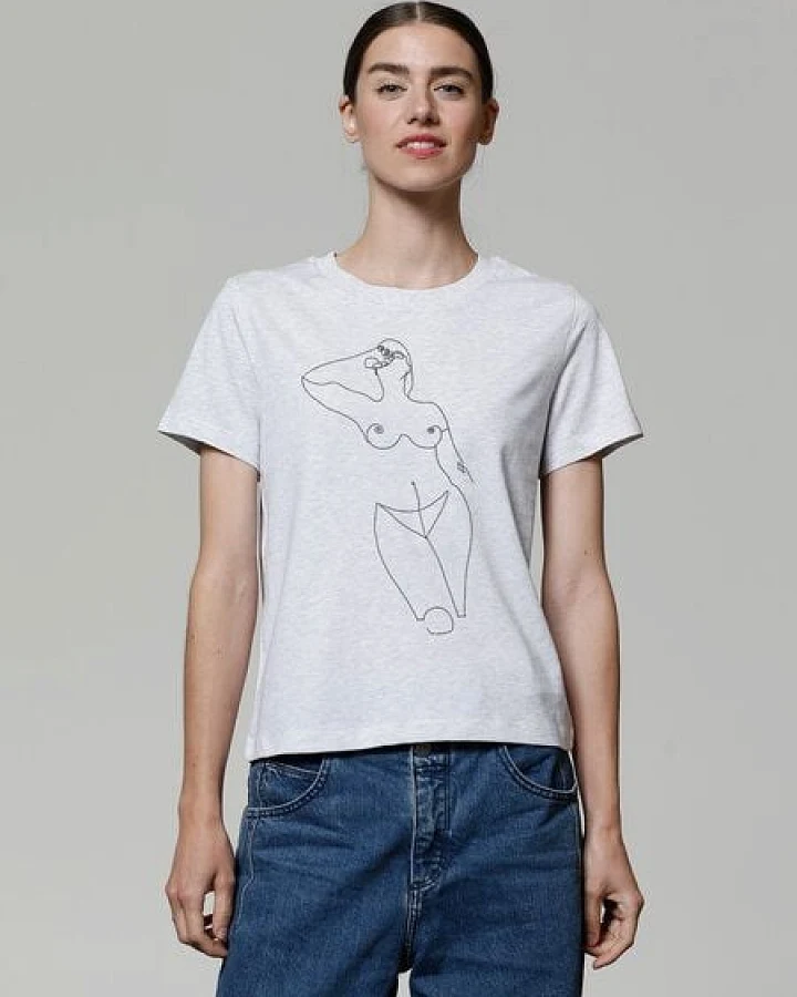 watapparel T-Shirt Frauen Eine Frau