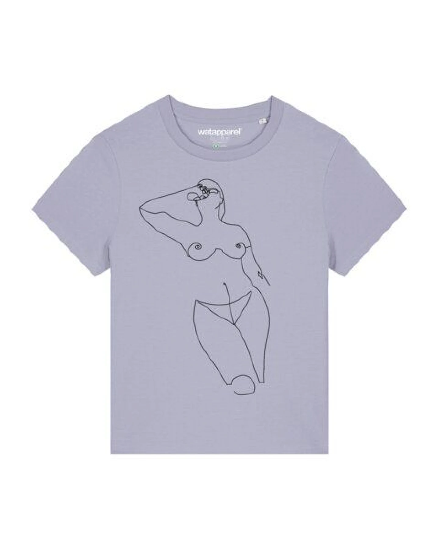 watapparel T-Shirt Frauen Eine Frau – Ansicht 2