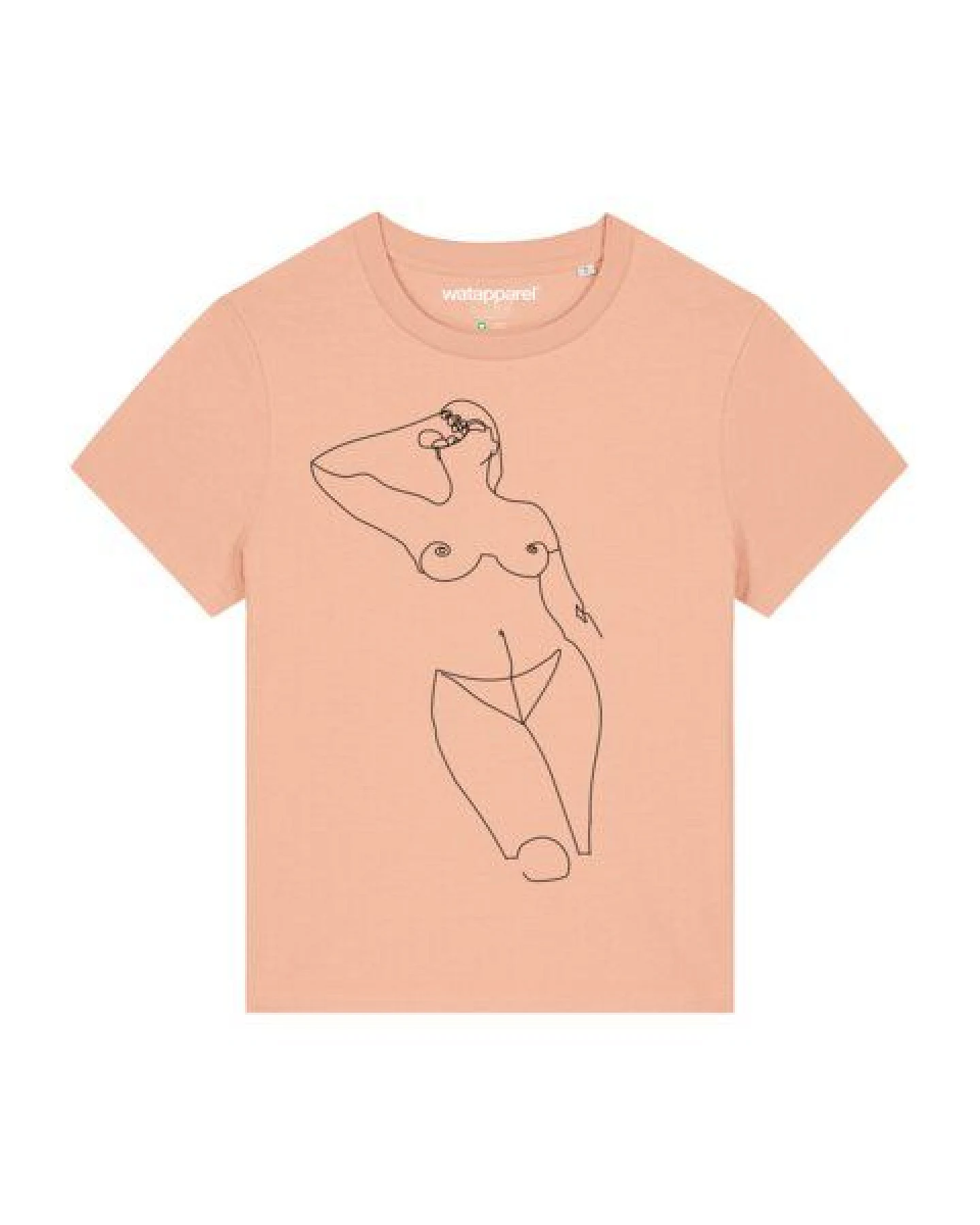watapparel T-Shirt Frauen Eine Frau – Ansicht 2
