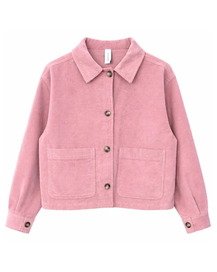 Mazine - Women's Corduroy Shacket - Freizeitjacke Gr XL rosa