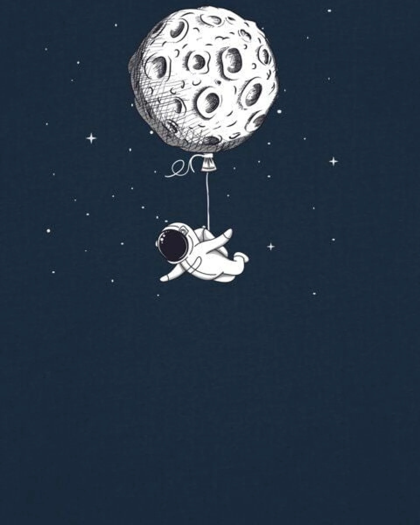 watapparel T-Shirt Unisex Funny Spaceman – Ansicht 3