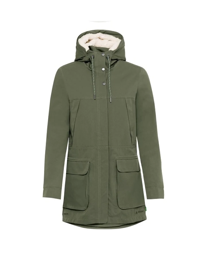 Vaude - Women's Manukau Parka II - Parka Gr 44 oliv