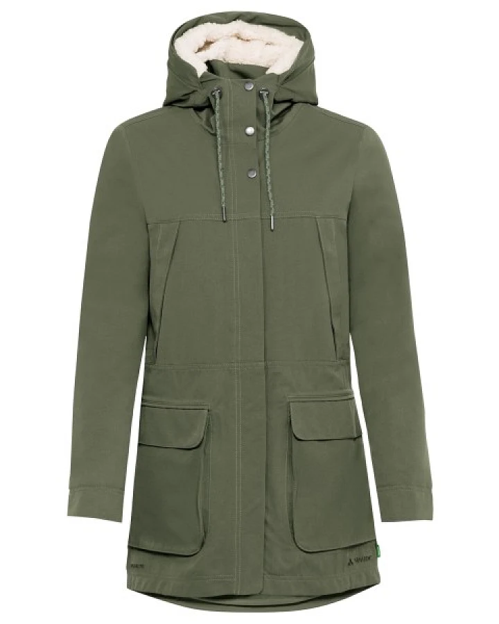 Vaude - Women's Manukau Parka II - Parka Gr 44 oliv