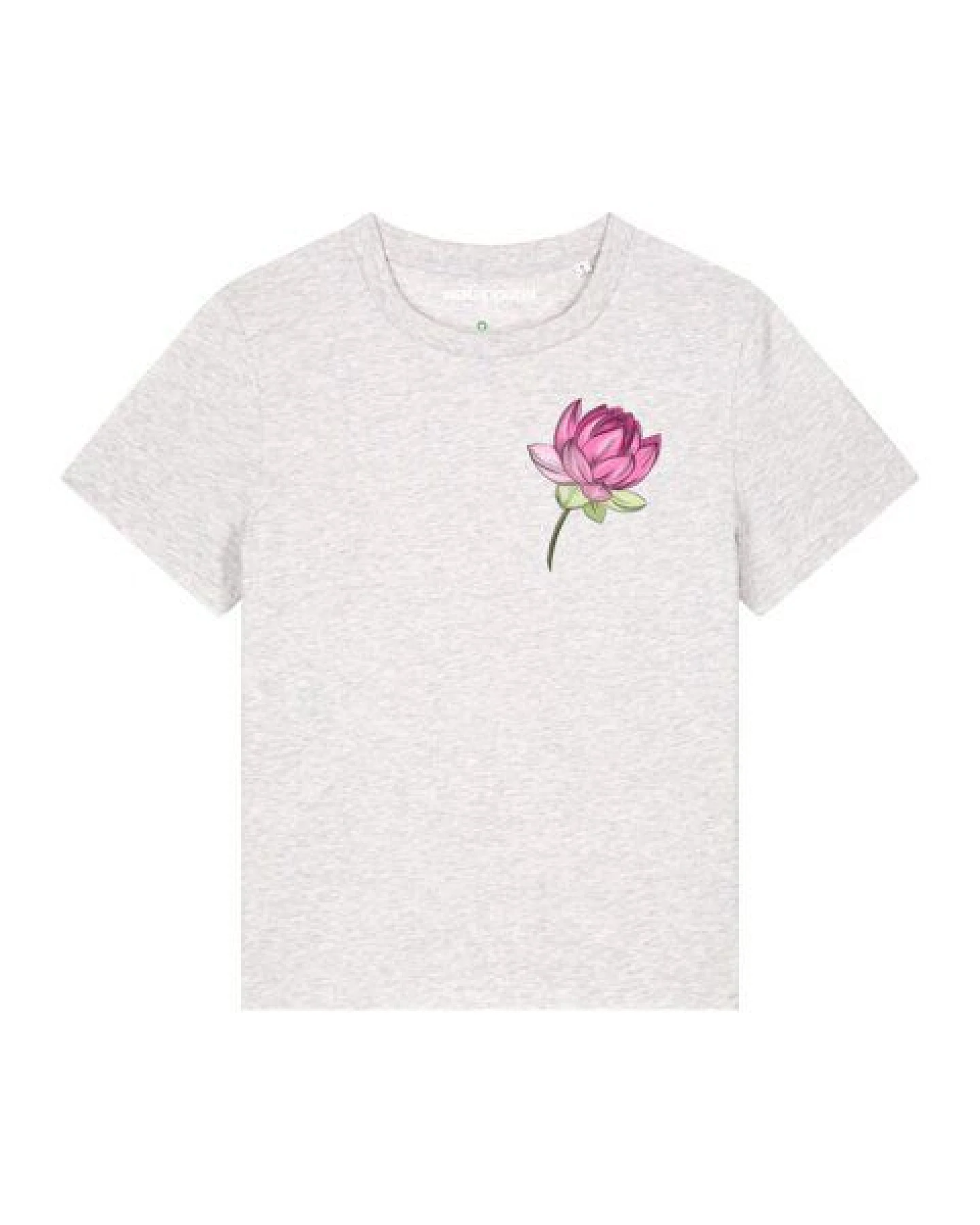 watapparel T-Shirt Frauen Blume – Ansicht 2