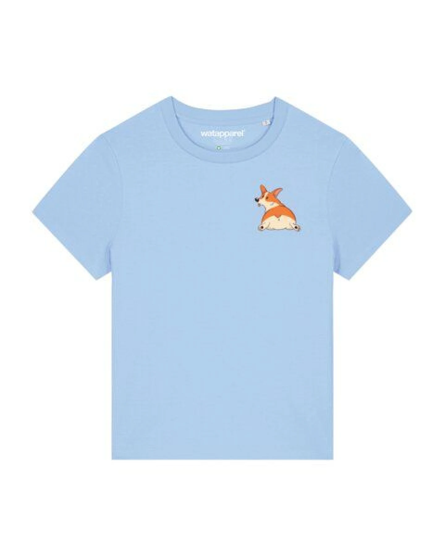 watapparel T-Shirt Frauen Corgi – Ansicht 2