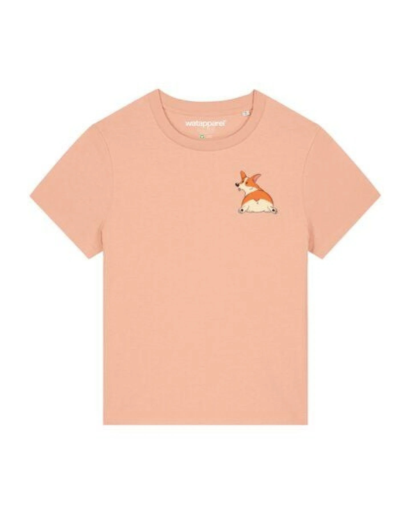 watapparel T-Shirt Frauen Corgi – Ansicht 2