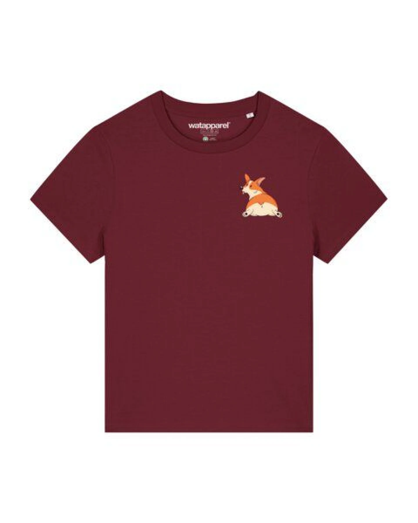 watapparel T-Shirt Frauen Corgi – Ansicht 2