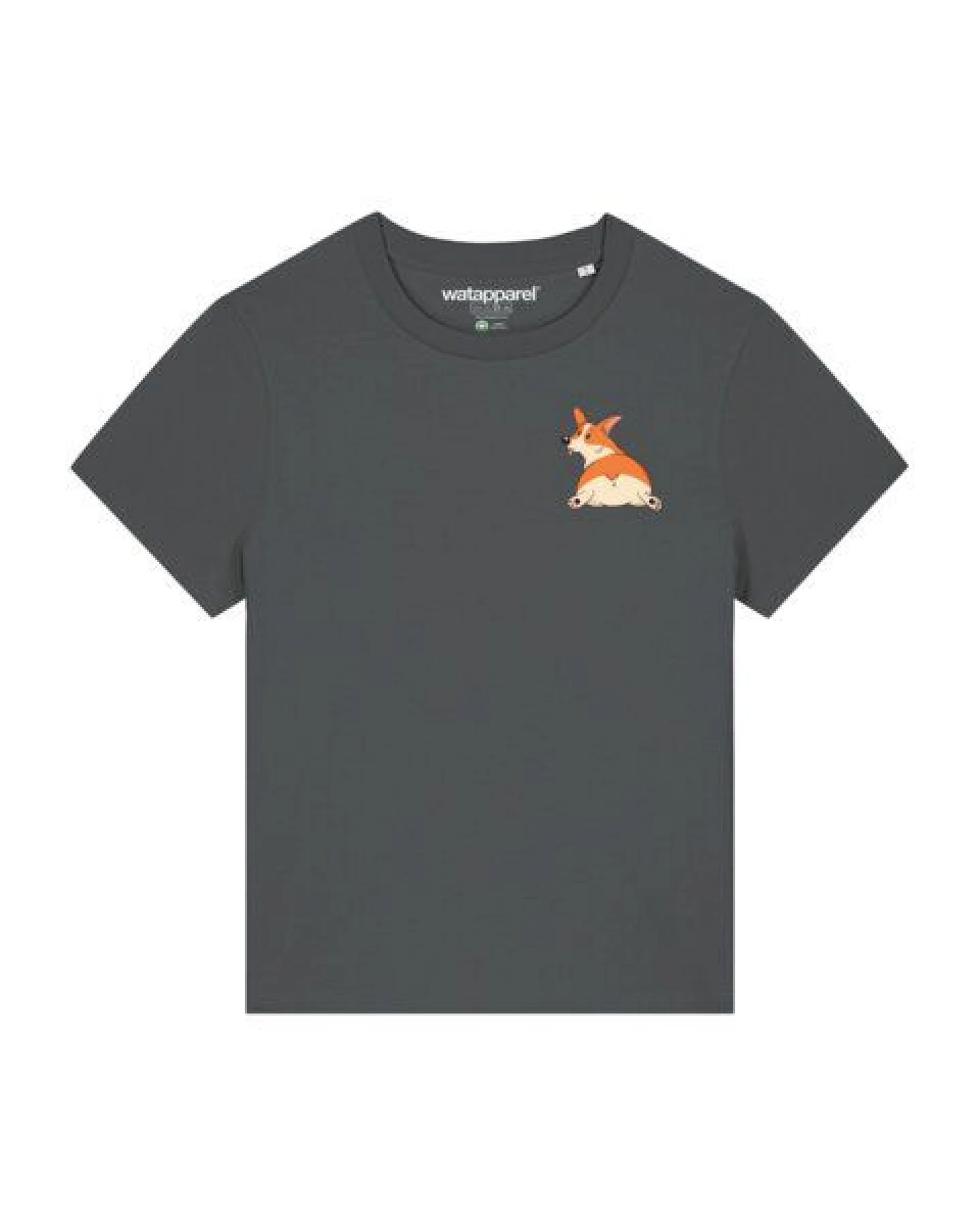 watapparel T-Shirt Frauen Corgi – Ansicht 2