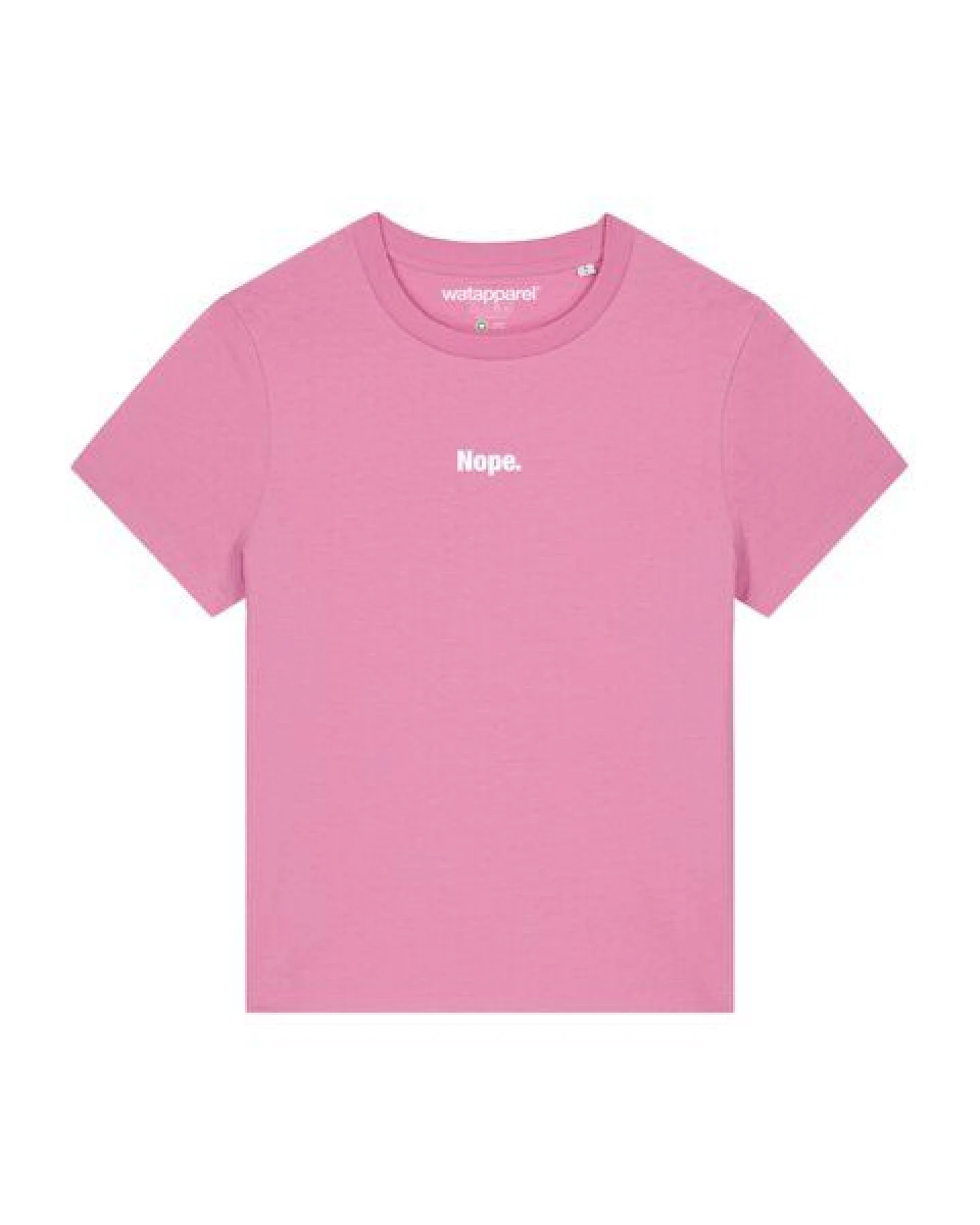 watapparel T-Shirt Frauen Nope – Ansicht 2
