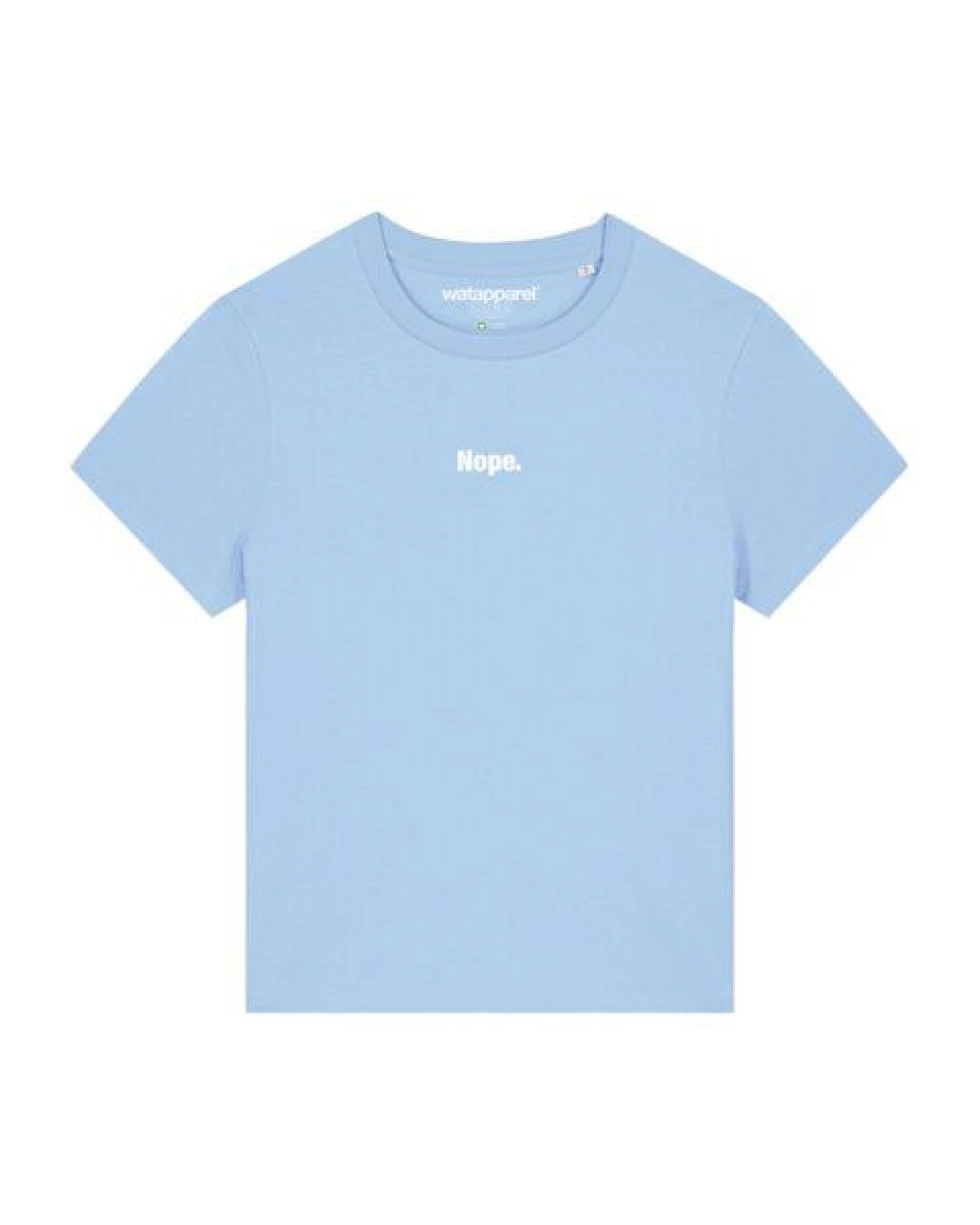 watapparel T-Shirt Frauen Nope – Ansicht 2