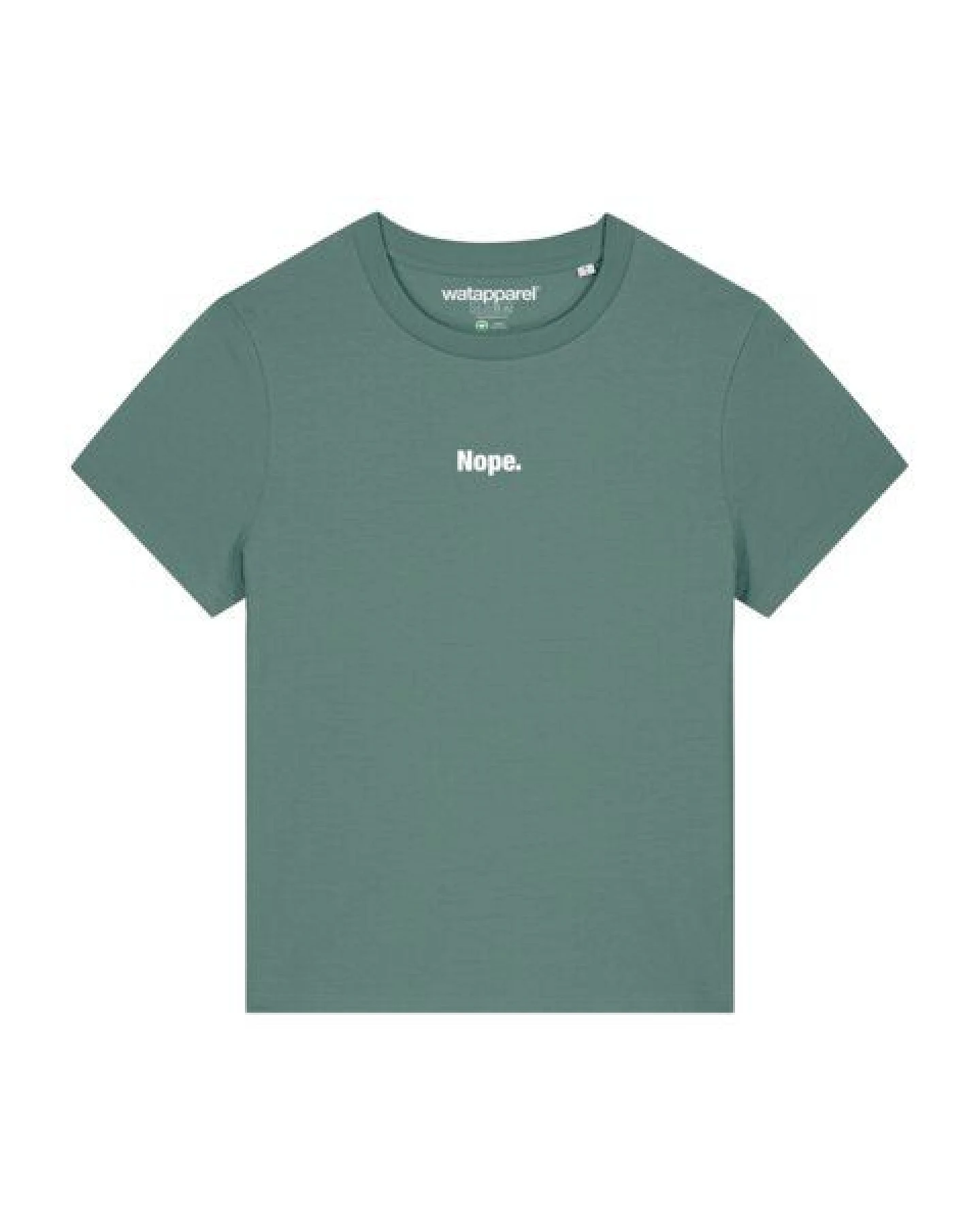 watapparel T-Shirt Frauen Nope – Ansicht 2