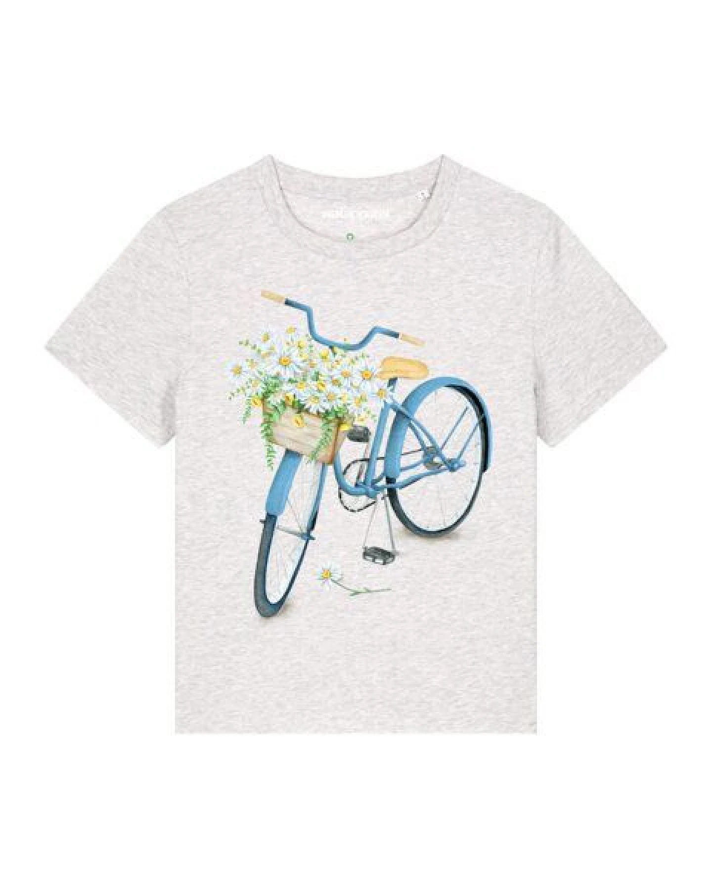 watapparel T-Shirt Frauen Blaues Damenrad – Ansicht 2