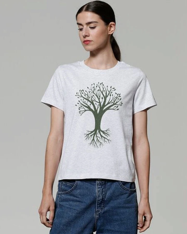 watapparel T-Shirt Frauen Baum