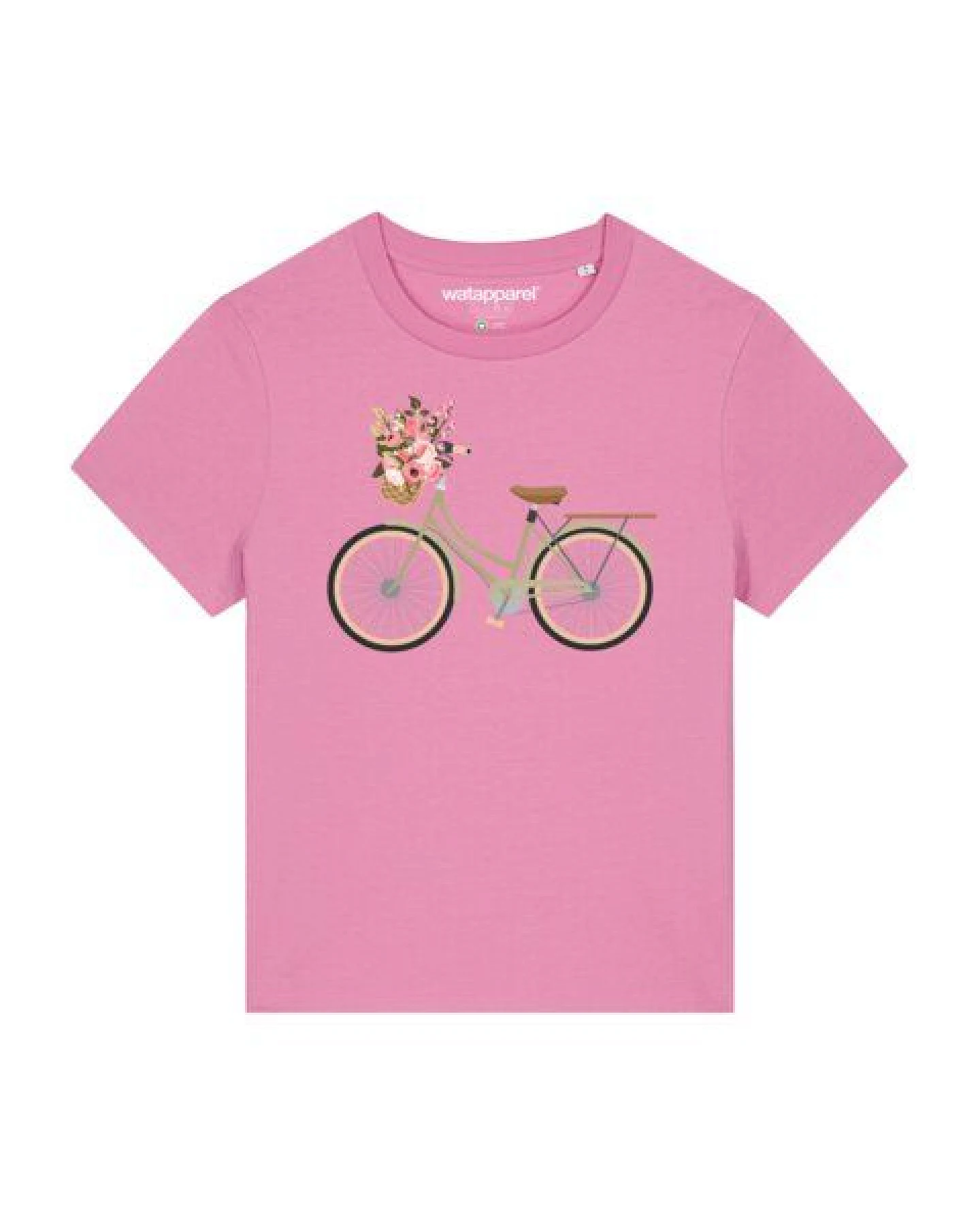 watapparel T-Shirt Frauen Damenfahrrad – Ansicht 2
