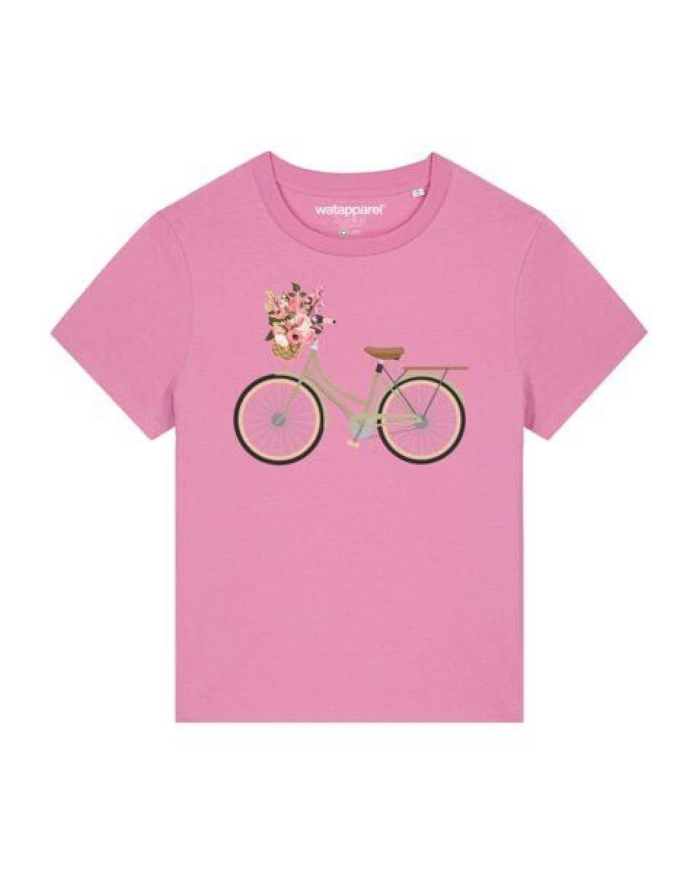 watapparel T-Shirt Frauen Damenfahrrad – Ansicht 2