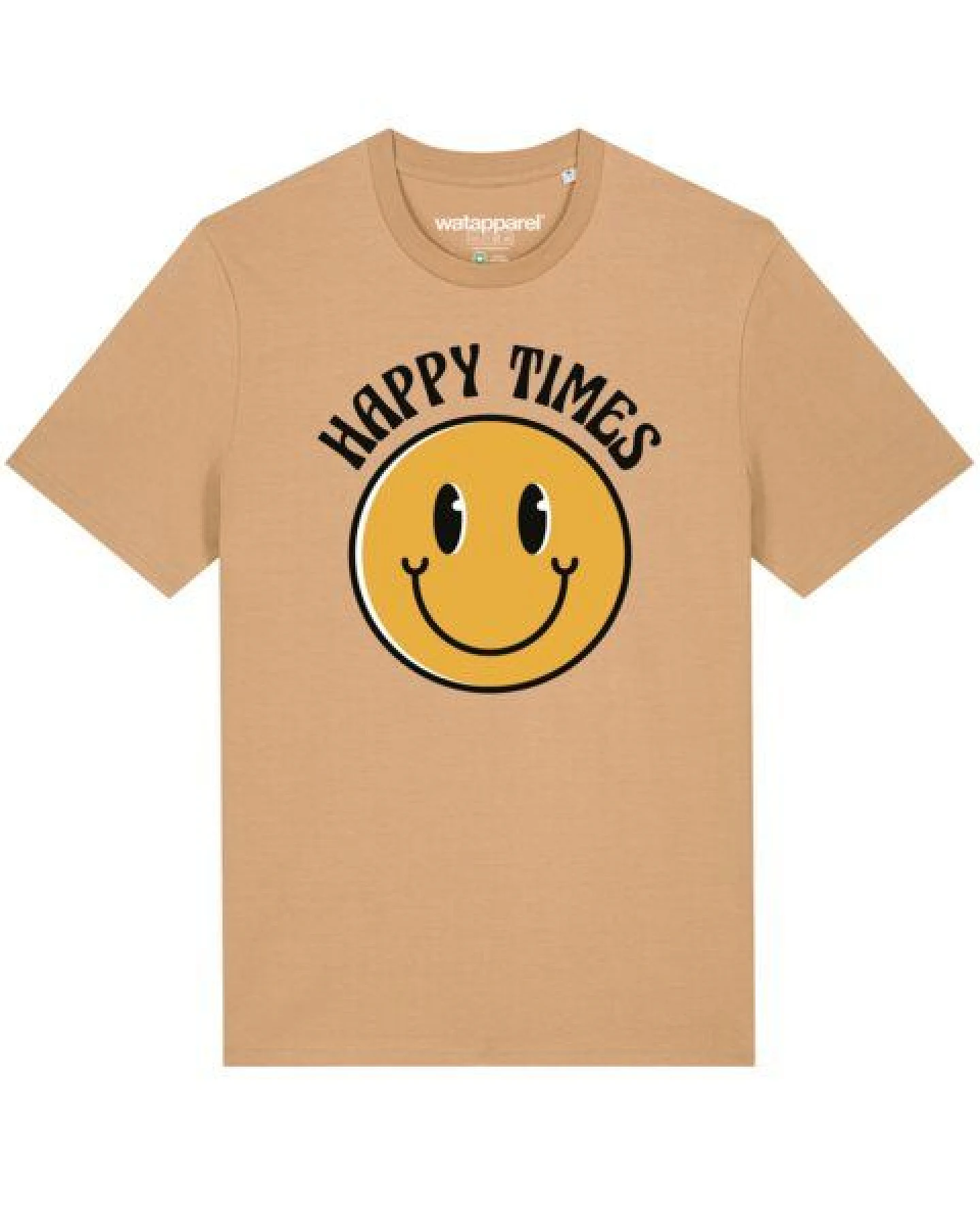 watapparel T-Shirt Unisex Happy times smiley emoji – Ansicht 2