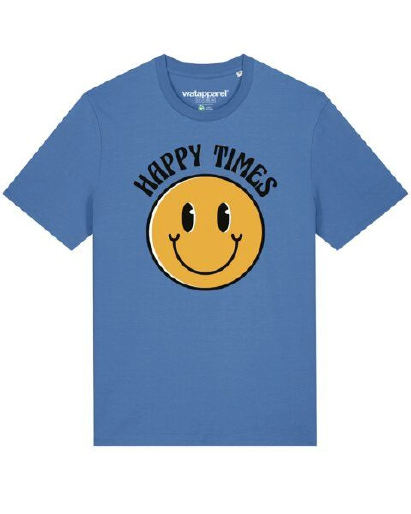 watapparel T-Shirt Unisex Happy times smiley emoji – Ansicht 2