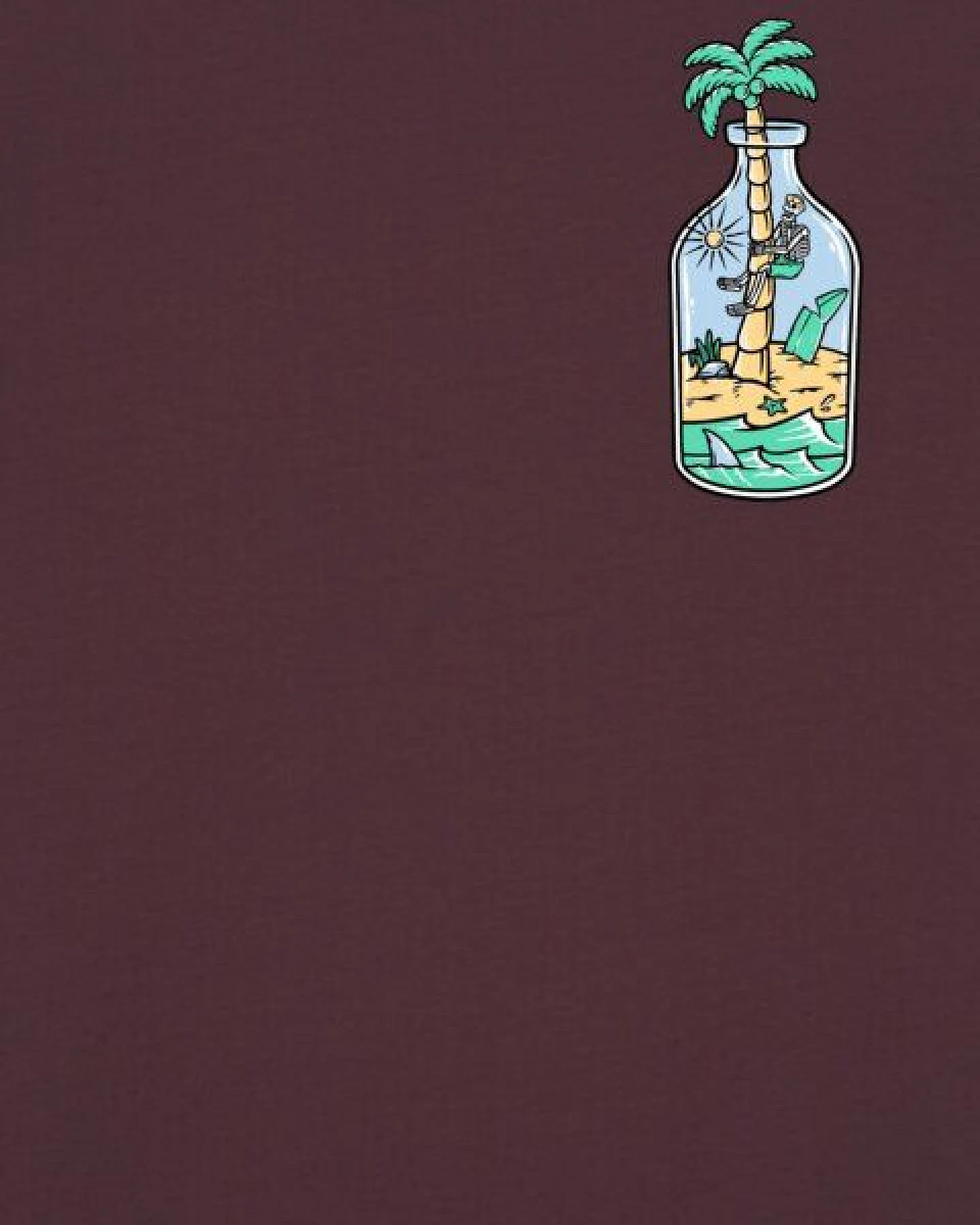 watapparel T-Shirt Unisex Holiday in a bottle – Ansicht 3