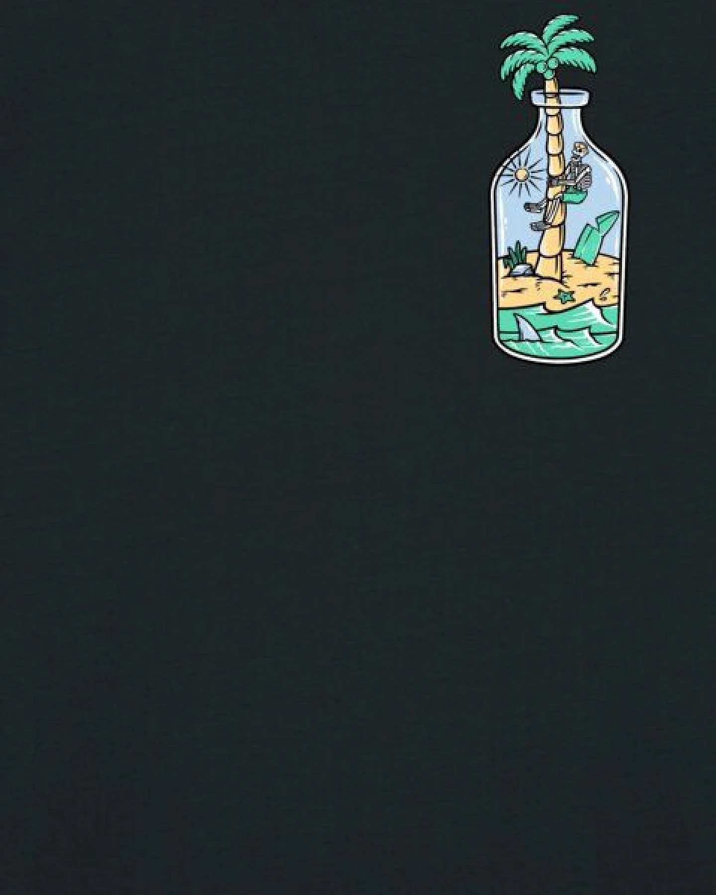 watapparel T-Shirt Unisex Holiday in a bottle – Ansicht 3