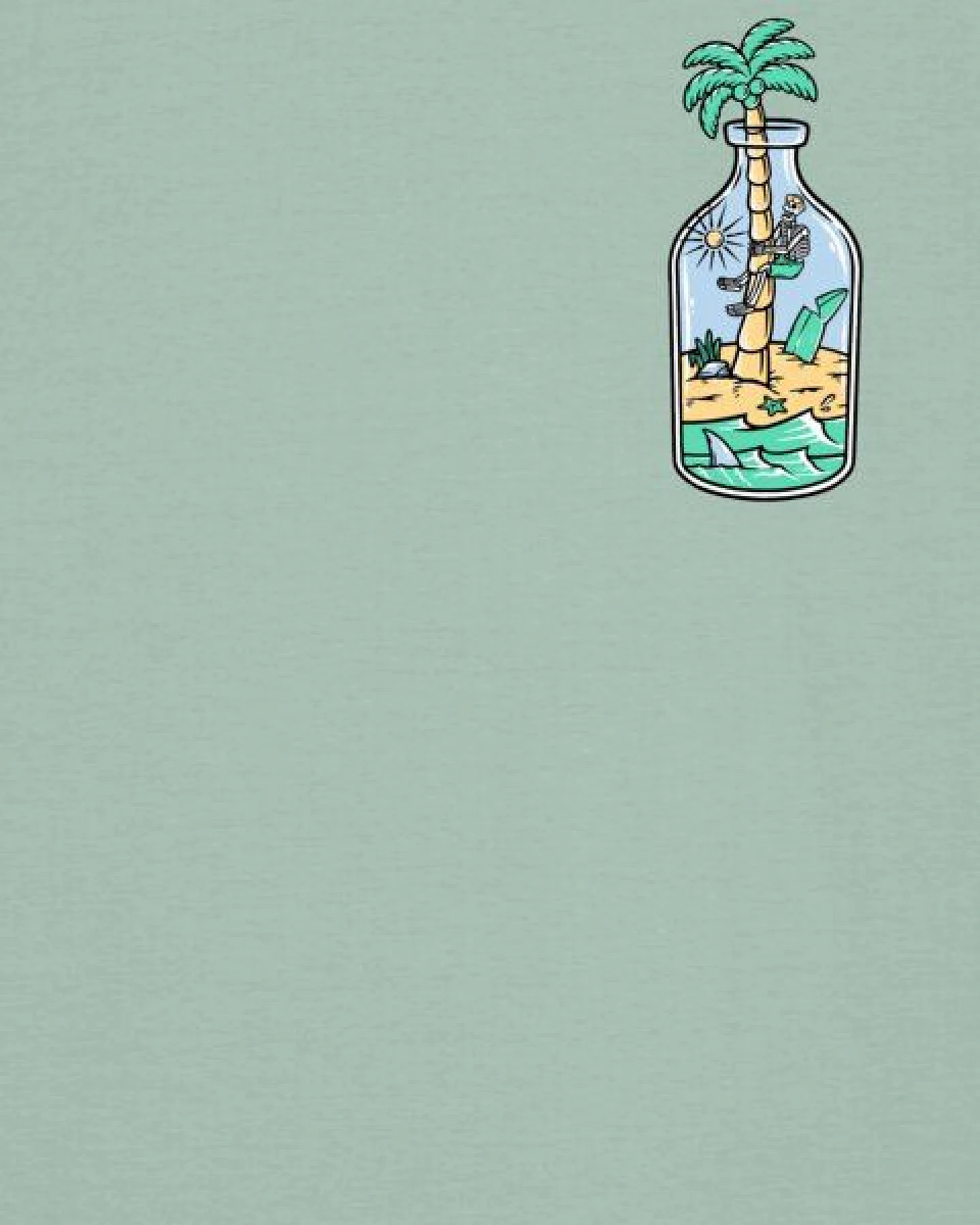 watapparel T-Shirt Unisex Holiday in a bottle – Ansicht 3