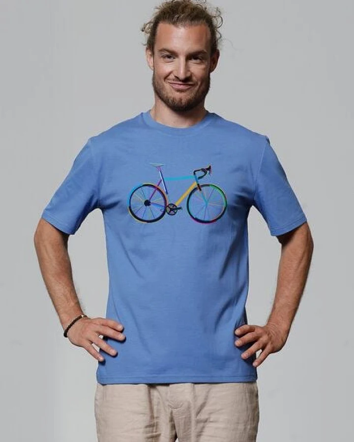 Produktseite: watapparel T-Shirt Fahrrad by night