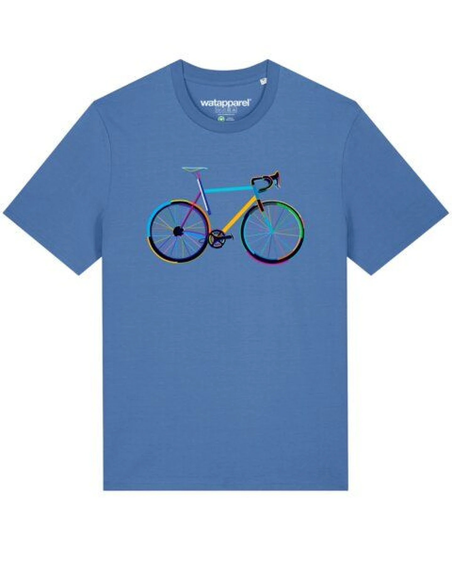 watapparel T-Shirt Fahrrad by night – Ansicht 2