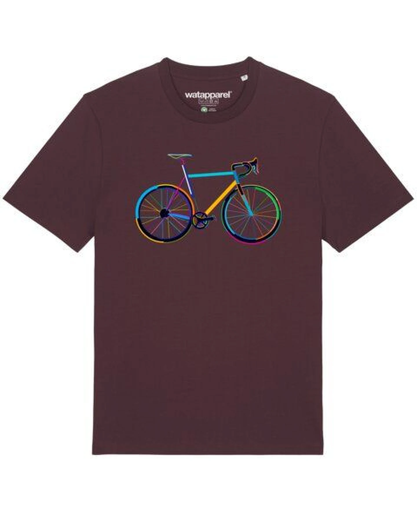 watapparel T-Shirt Fahrrad by night – Ansicht 2