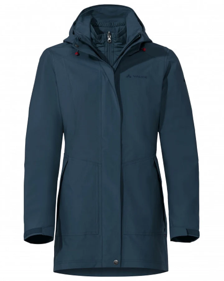 Vaude - Women's Idris 3in1 Parka III - Doppeljacke Gr 34 blau