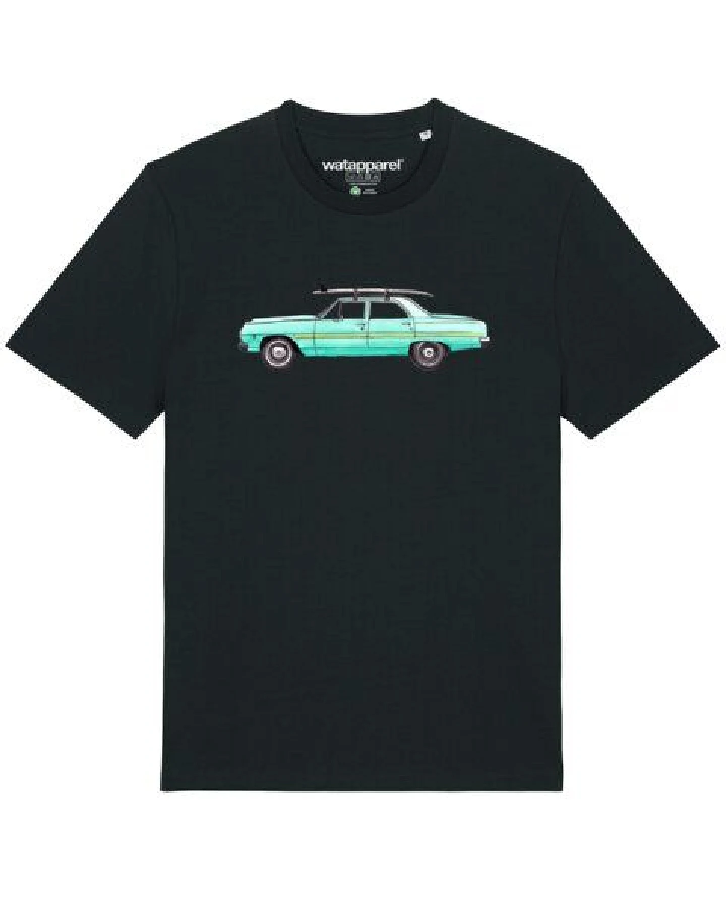 watapparel T-Shirt Unisex Surf Car – Ansicht 2