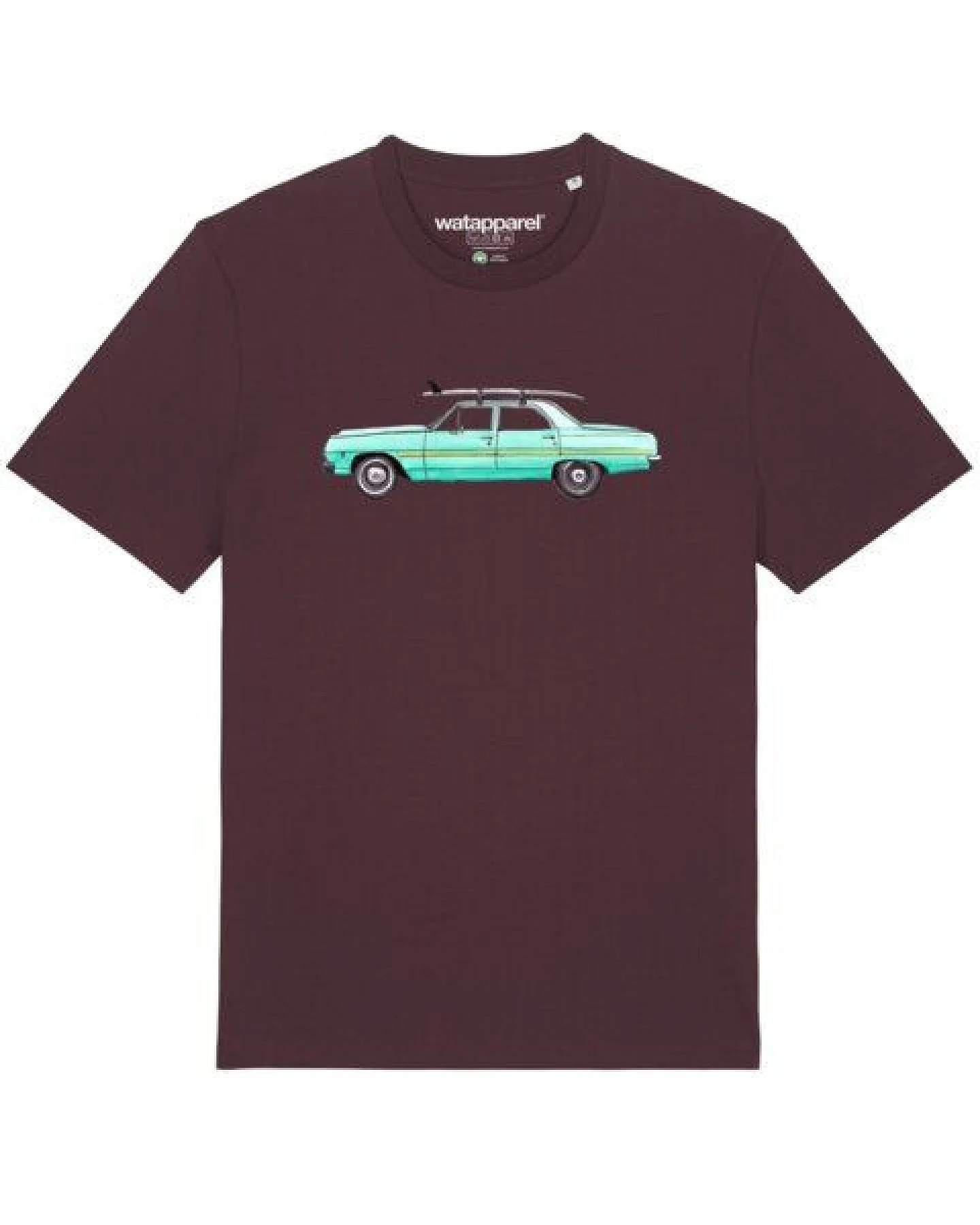 watapparel T-Shirt Unisex Surf Car – Ansicht 2