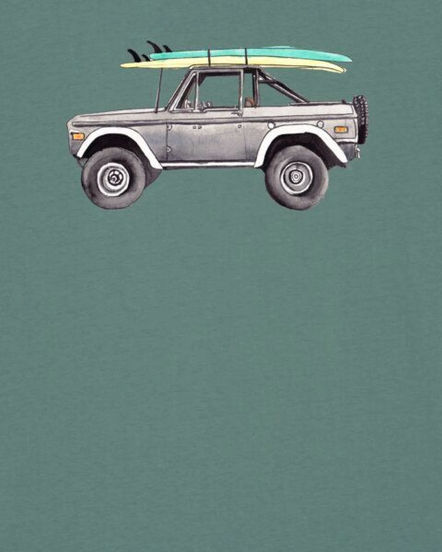 watapparel T-Shirt Unisex Surf Pickup – Ansicht 3