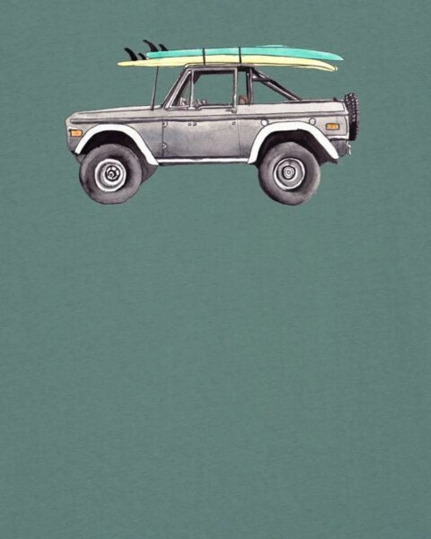 watapparel T-Shirt Unisex Surf Pickup – Ansicht 3