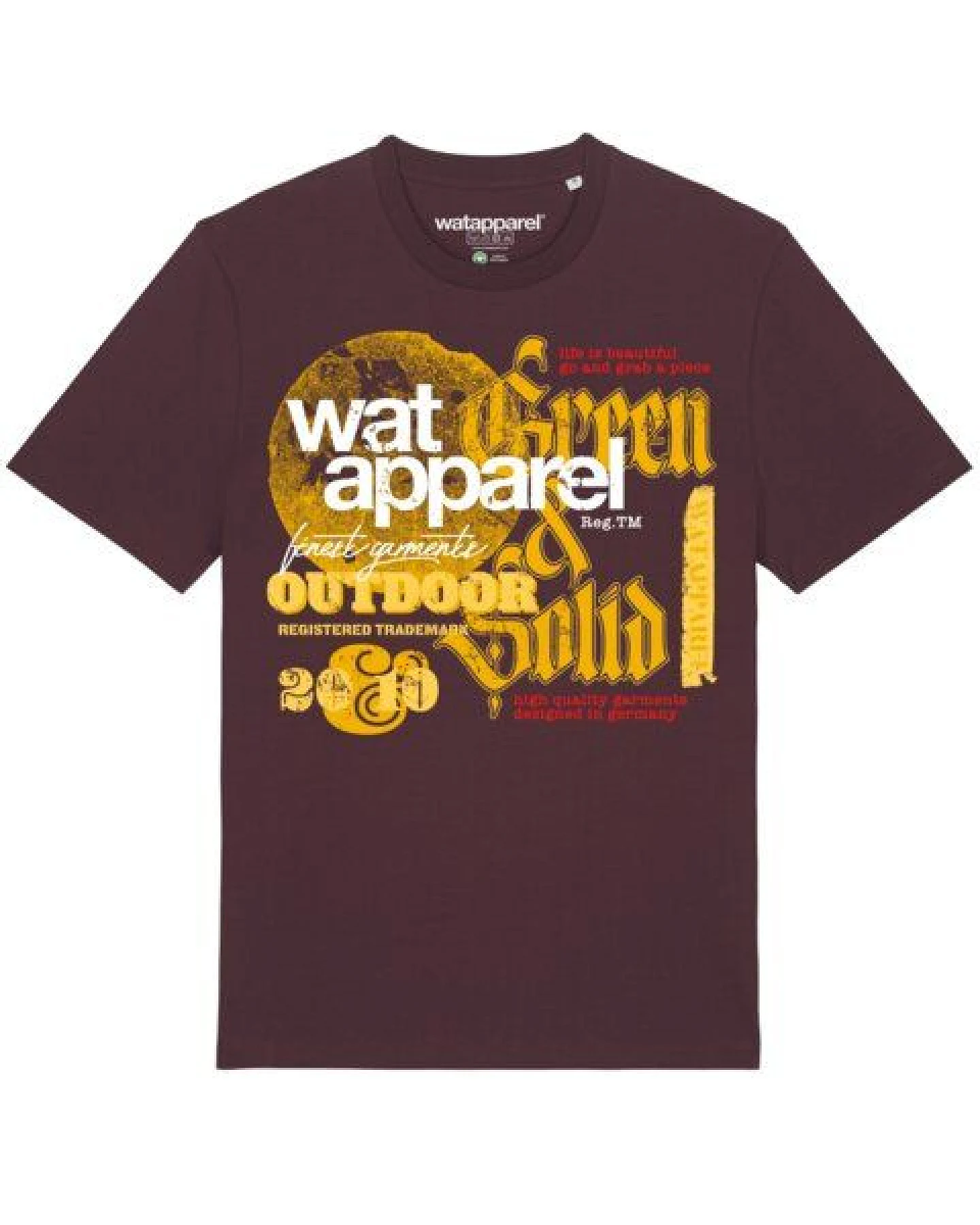 watapparel T-Shirt Unisex LIMITED EDITION LOGO PRINT 02 – Ansicht 2