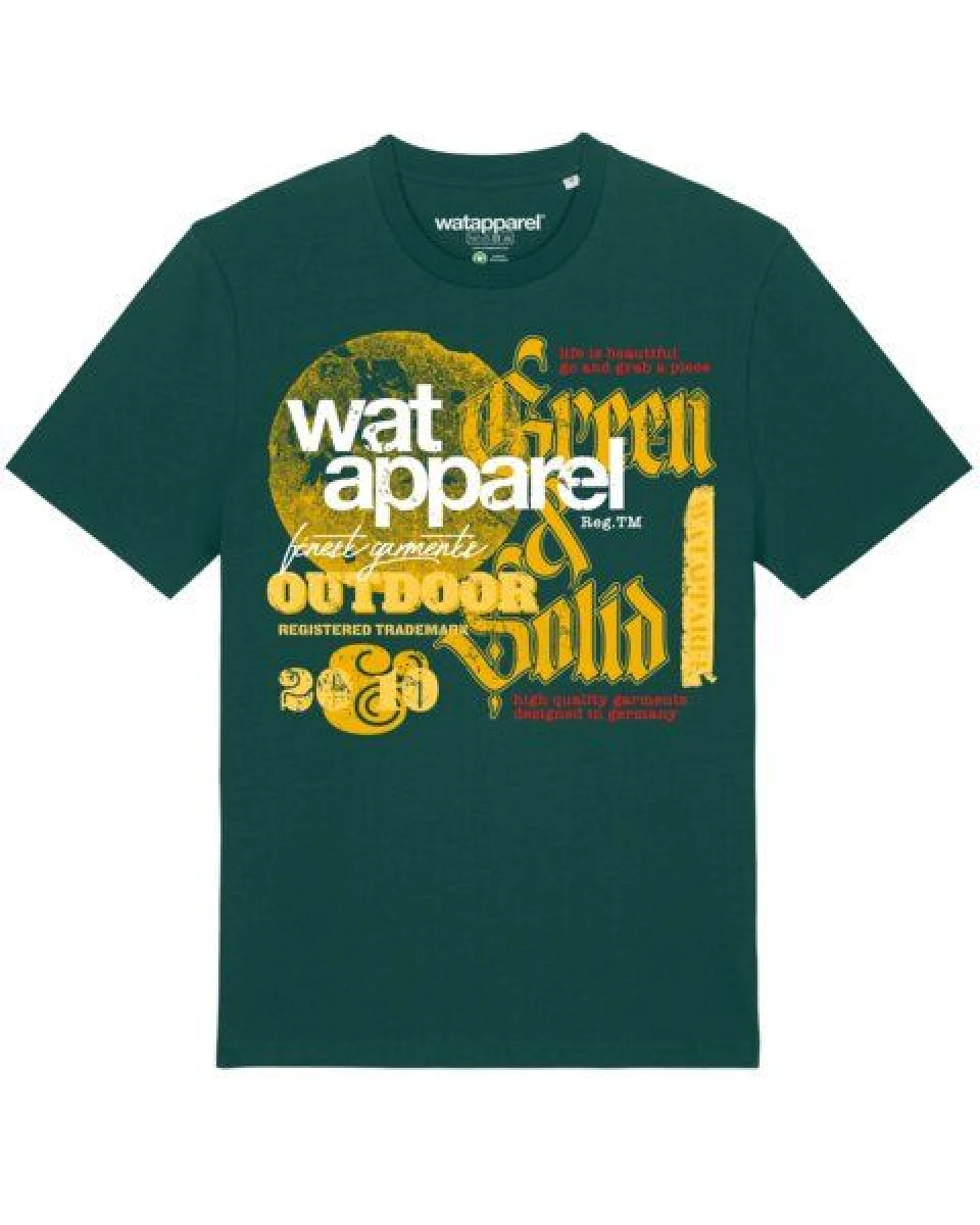watapparel T-Shirt Unisex LIMITED EDITION LOGO PRINT 02 – Ansicht 2