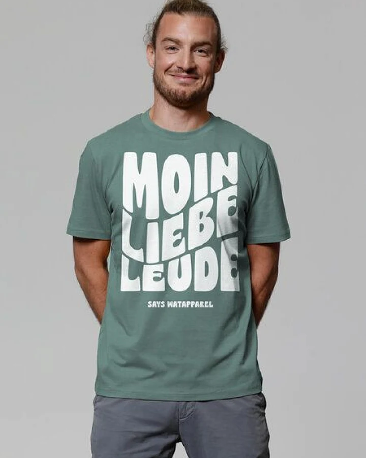 watapparel T-Shirt Unisex Moin liebe Leude