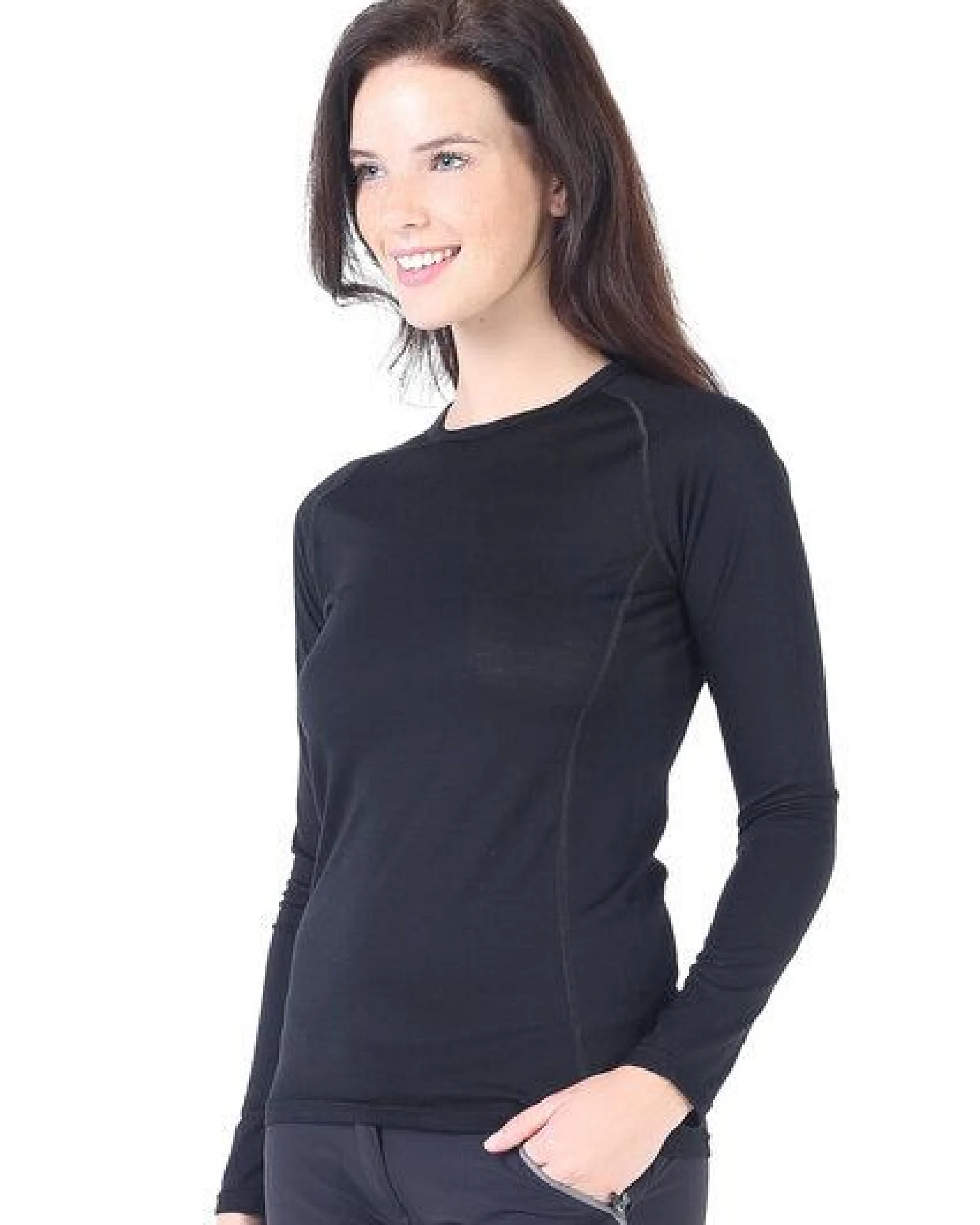 Woolona Langarmshirt - KONA - 100% Merinowolle – Ansicht 2