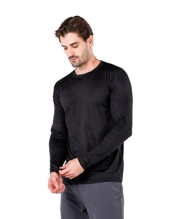 Woolona Langarmshirt - ERIS - 100% Merinowolle