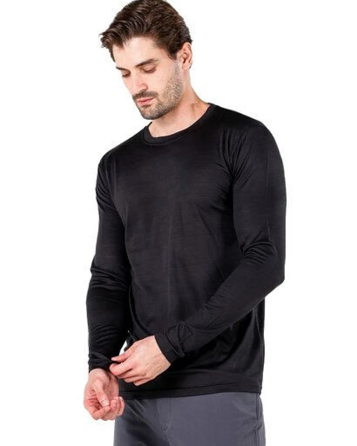 Woolona Langarmshirt - ERIS - 100% Merinowolle