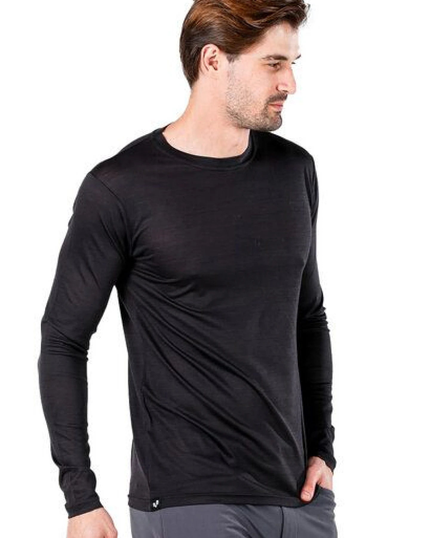 Woolona Langarmshirt - ERIS - 100% Merinowolle – Ansicht 3