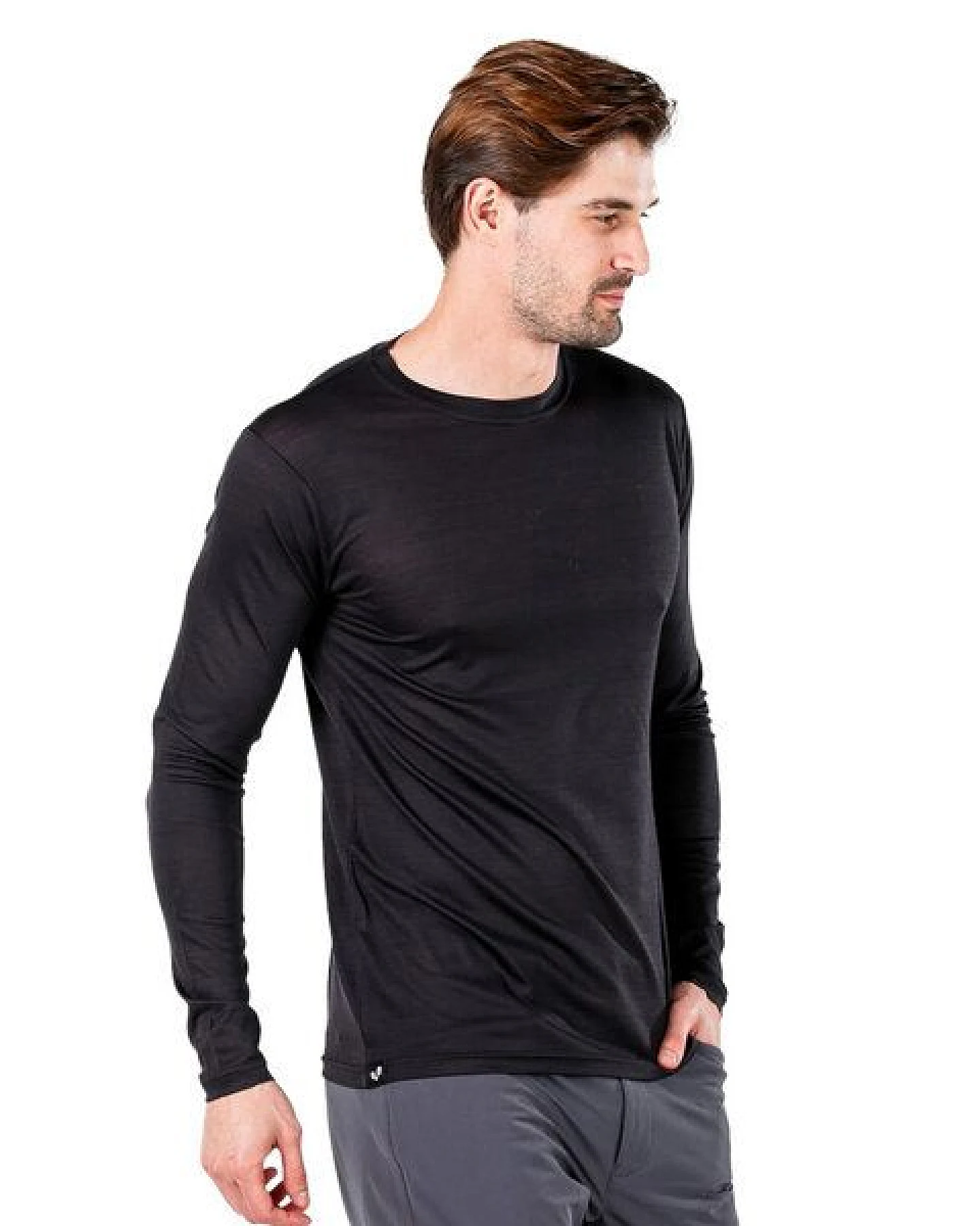 Woolona Langarmshirt - ERIS - 100% Merinowolle – Ansicht 3