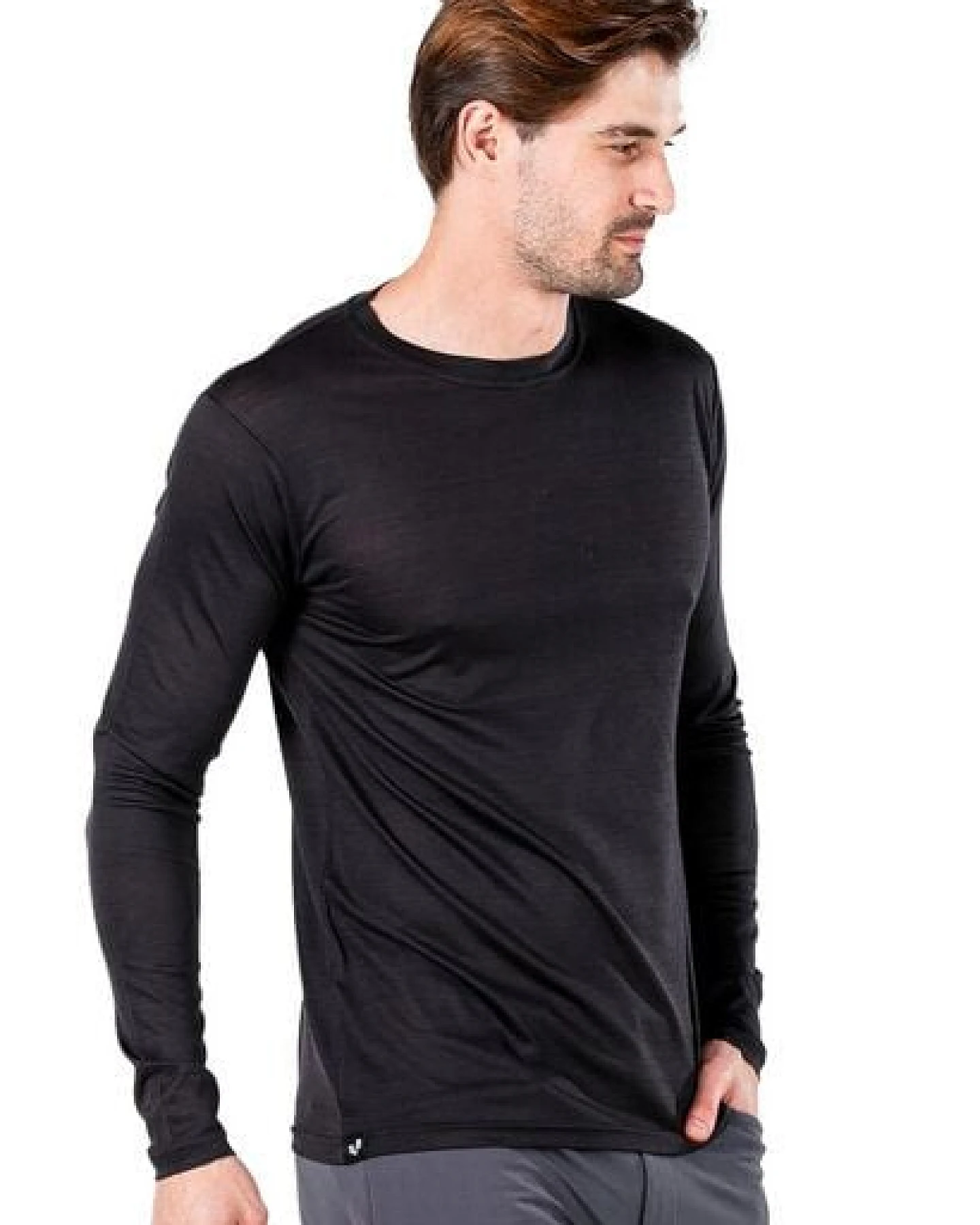 Woolona Langarmshirt - ERIS - 100% Merinowolle – Ansicht 3