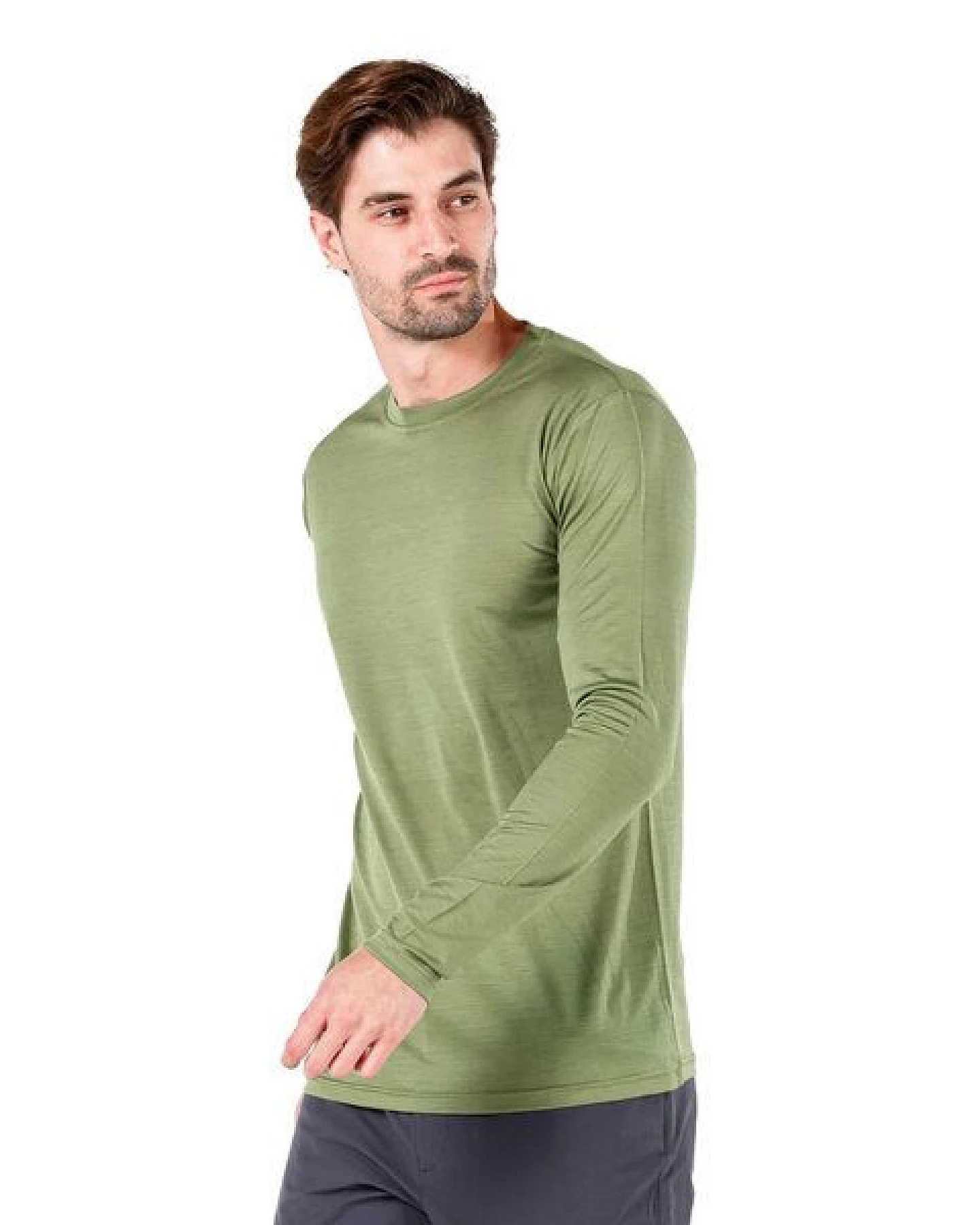 Woolona Langarmshirt - ERIS - 100% Merinowolle – Ansicht 2