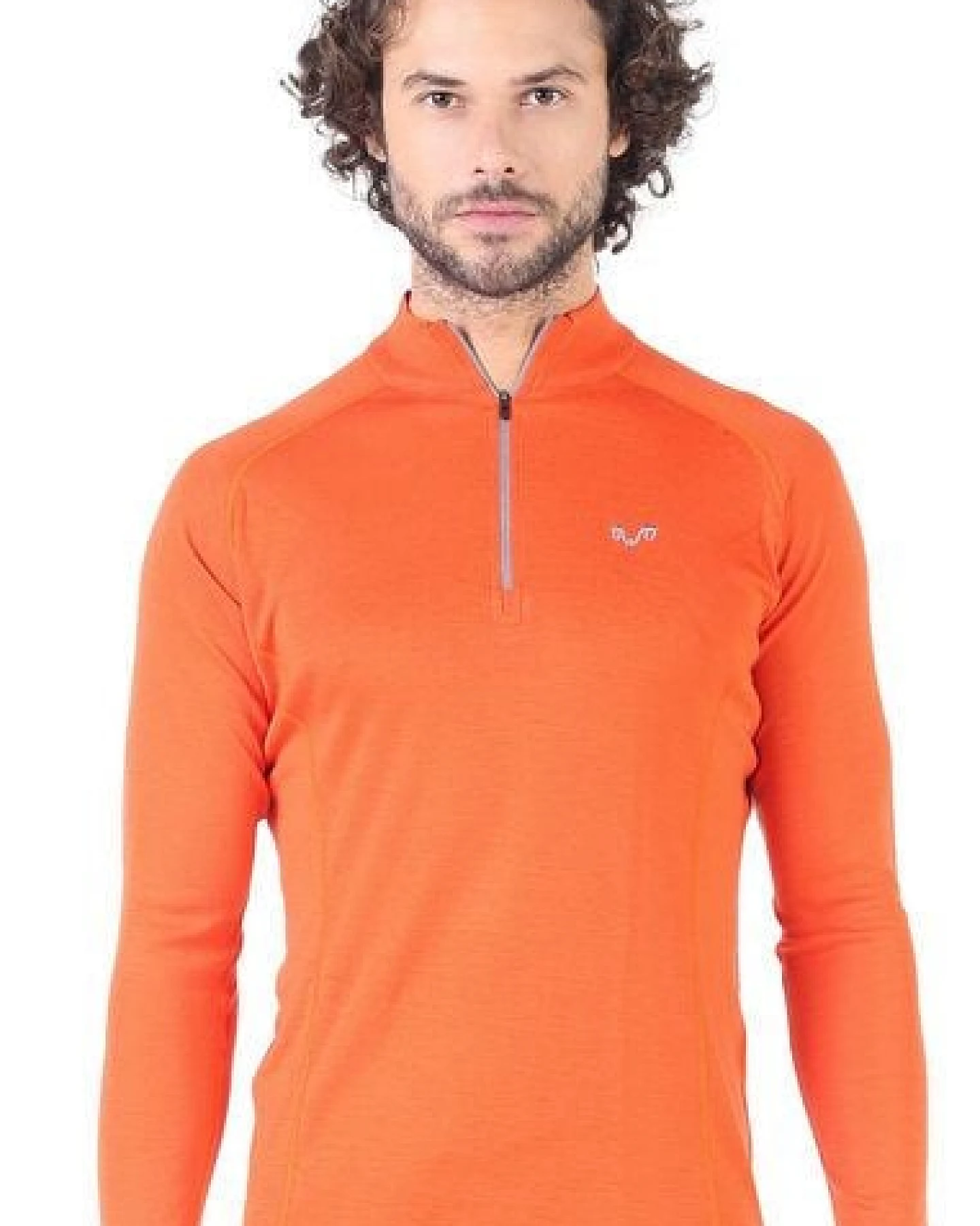 Woolona Langarmshirt - ASTRO - 100% Merinowolle (Zip) – Ansicht 2