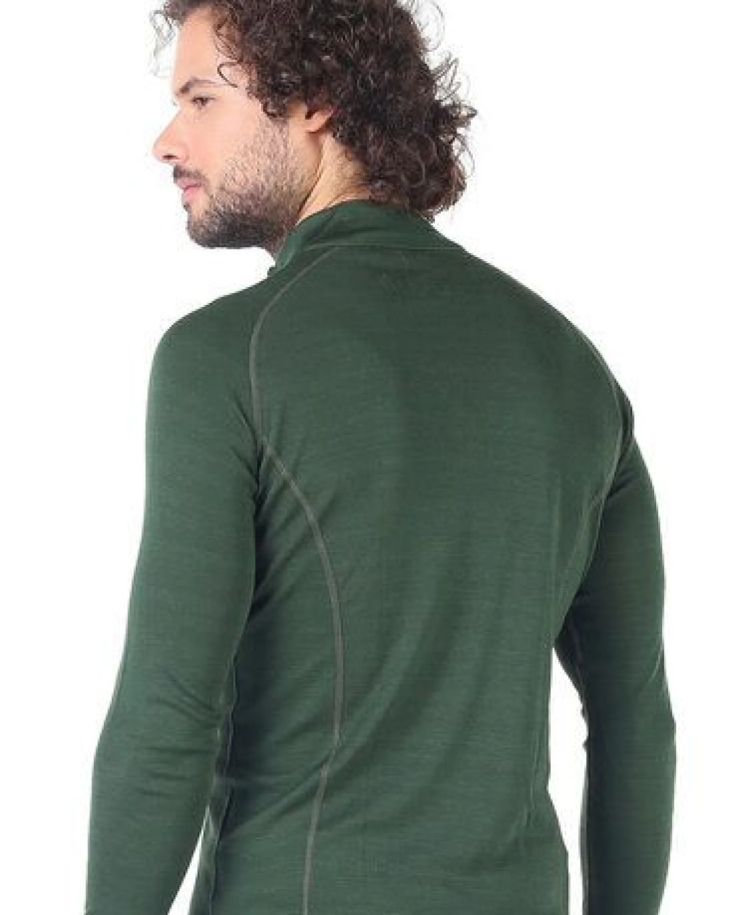 Woolona Langarmshirt - ASTRO - 100% Merinowolle (Zip) – Ansicht 2
