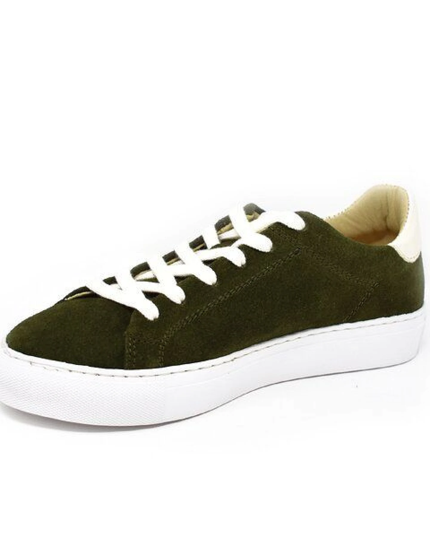 Greenwood Berlin GWB Sneaker Unisex eve Suede grün – Ansicht 2