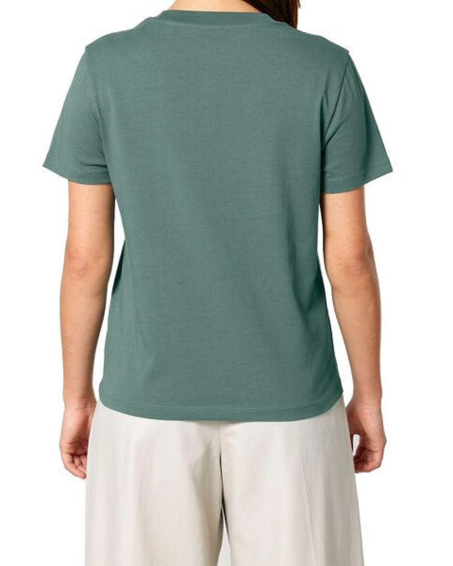 YTWOO Damen Iconic T-Shirt aus nachhaltiger Bio-Baumwolle – Ansicht 3