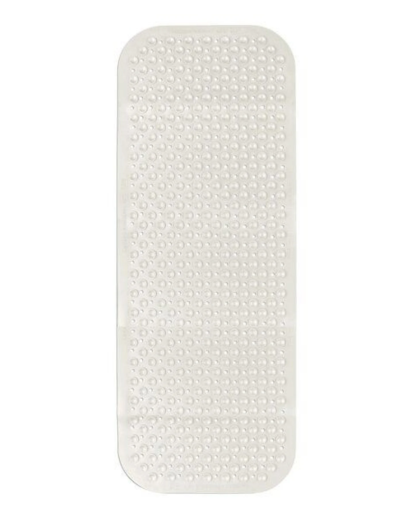 FAIR ZONE Badematte weiß 96x34 cm - XL Wanneneinlage – Ansicht 2