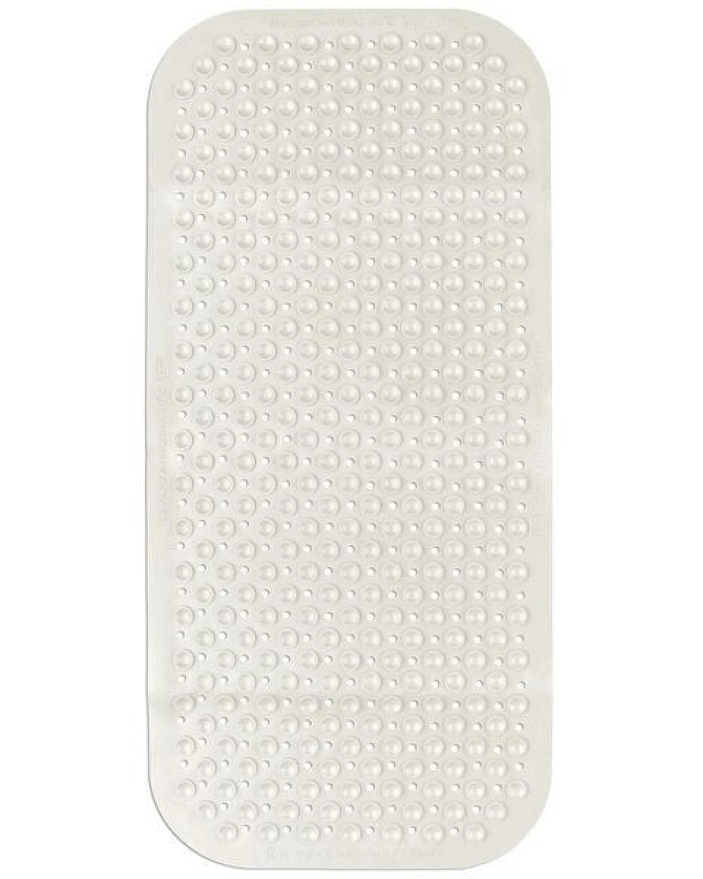 FAIR ZONE Badematte weiß 96x34 cm - XL Wanneneinlage – Ansicht 4