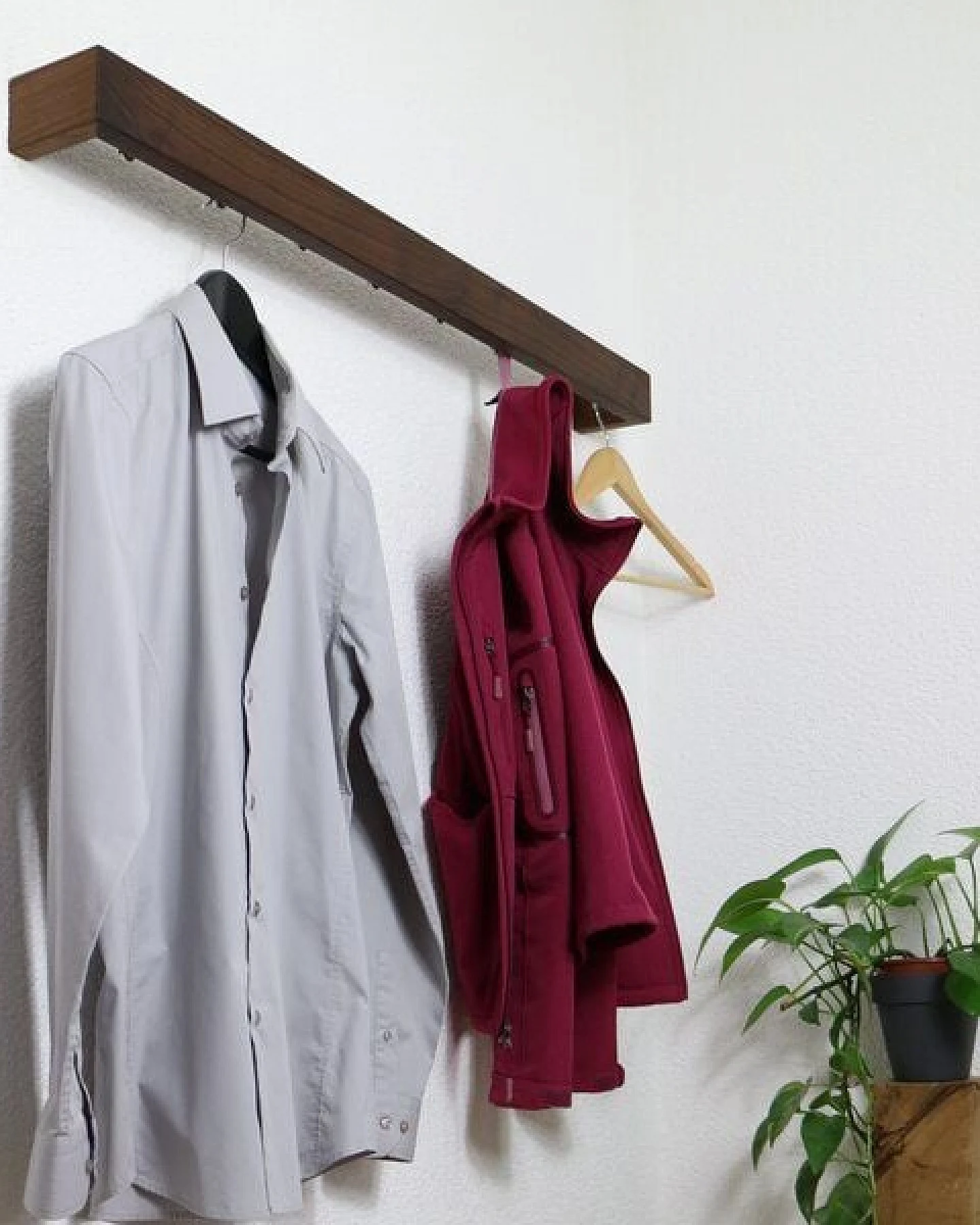 Woodkopf Garderobe VESTA aus Holz – Ansicht 3